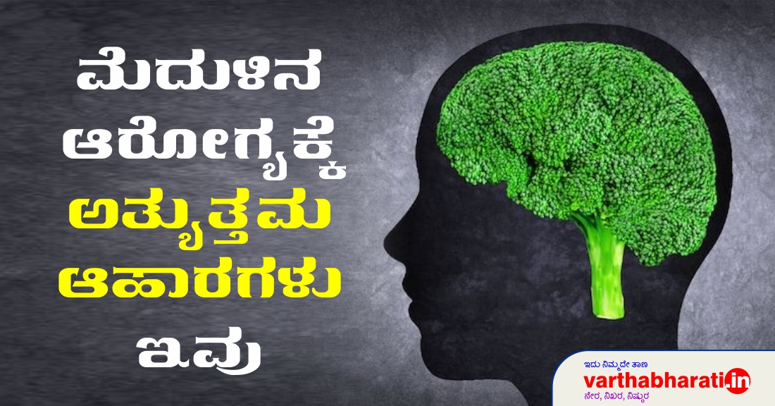 ಮೆದುಳಿನ ಆರೋಗ್ಯಕ್ಕೆ ಅತ್ಯುತ್ತಮ ಆಹಾರಗಳು ಇವು